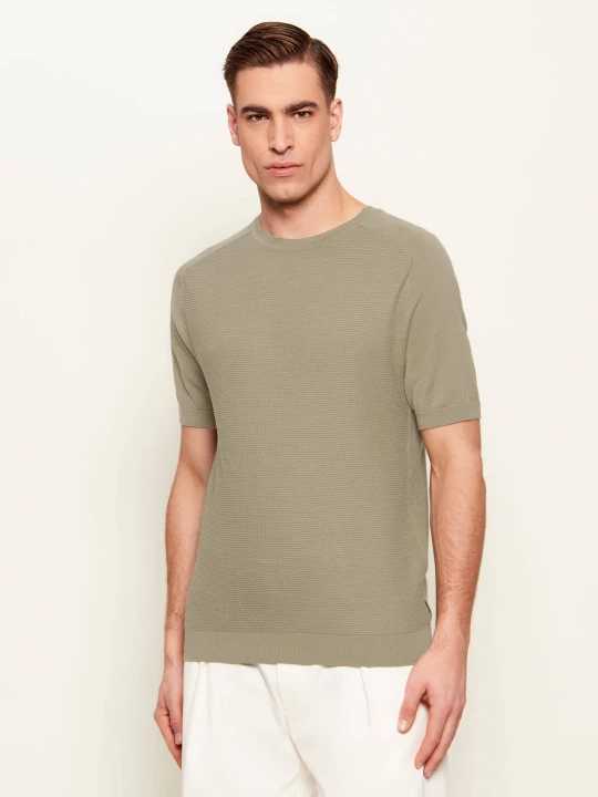 Zdjęcie produktu Joop! Sweter Vitor | Regular Fit | mercerised zielony