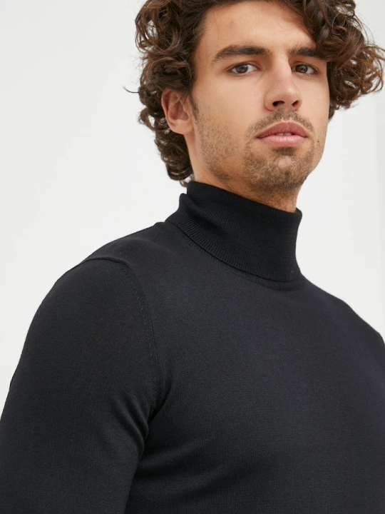 Zdjęcie produktu Joop! sweter wełniany czarny