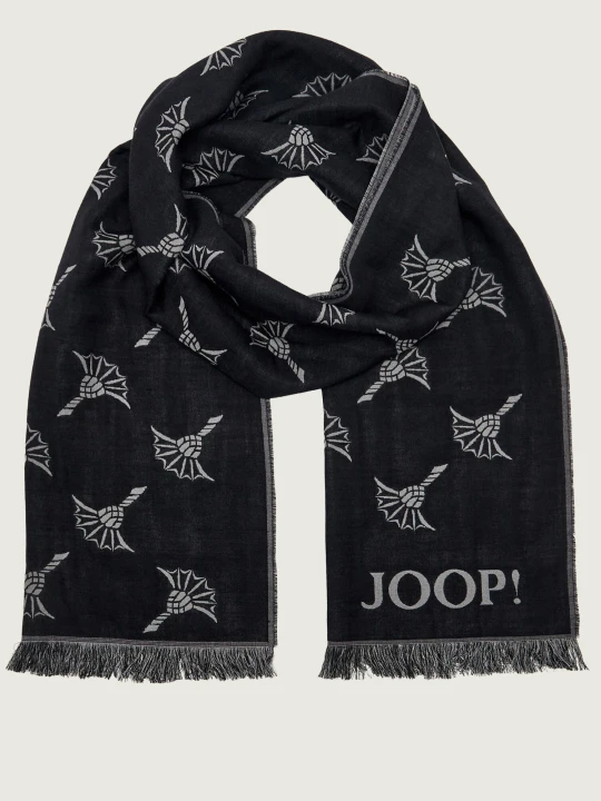 Zdjęcie produktu Joop! Szal Feris-PC | z dodatkiem wełny czarny