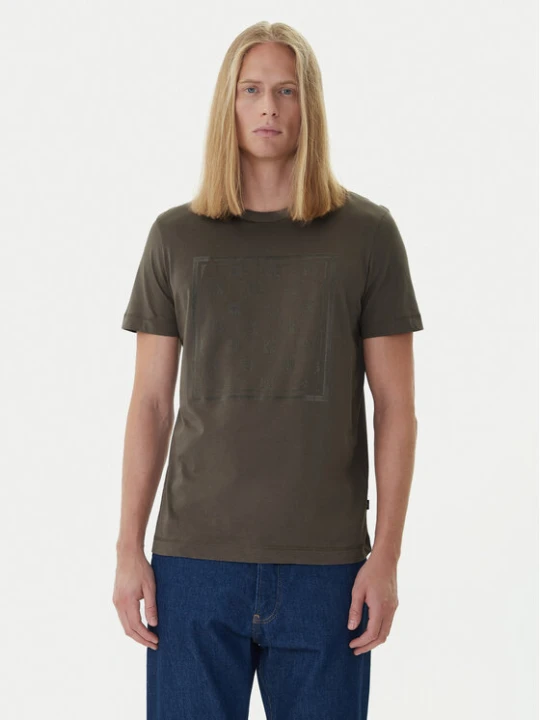 Zdjęcie produktu JOOP! T-Shirt 17 JJ-21Bajo 30047429 Brązowy Modern Fit