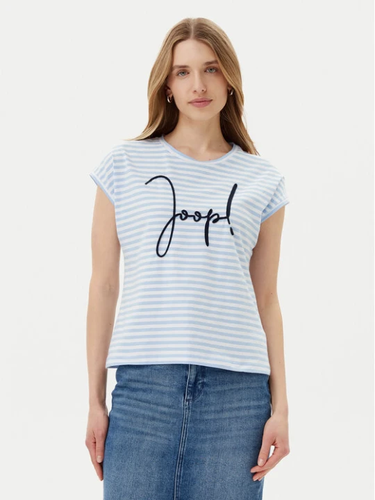 Zdjęcie produktu JOOP! T-Shirt 58 252JE58Teri 30046240 Błękitny Regular Fit Niebieski jasny