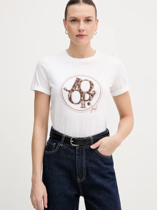 Zdjęcie produktu Joop! t-shirt bawełniany biały