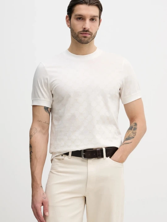 Zdjęcie produktu Joop! t-shirt bawełniany beżowy