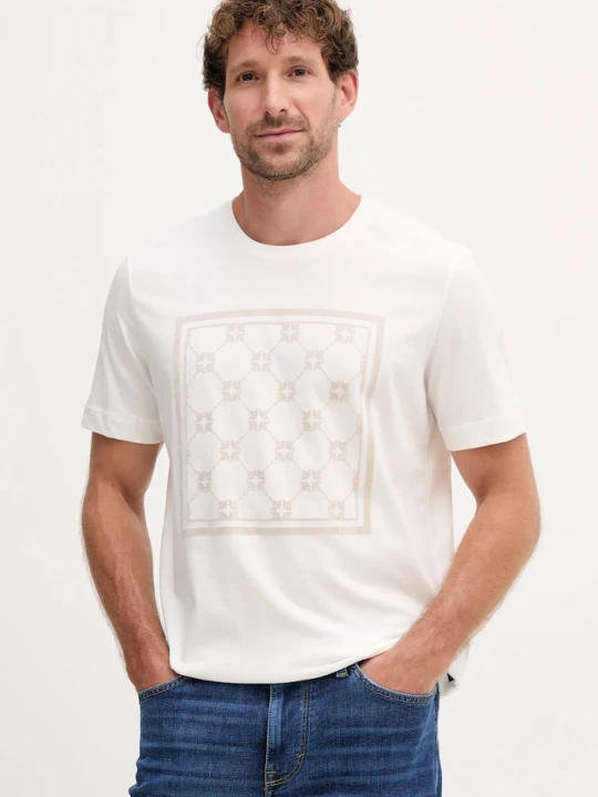 Zdjęcie produktu Joop! t-shirt bawełniany beżowy