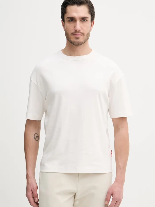 Zdjęcie produktu Joop! t-shirt bawełniany beżowy