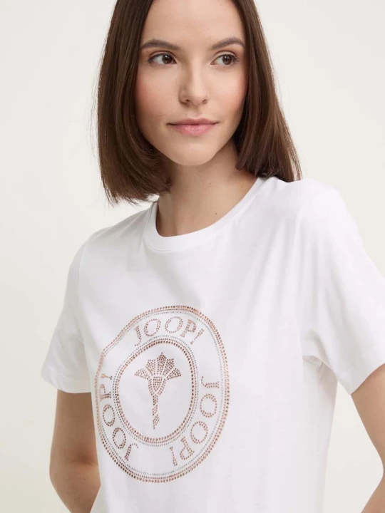 Zdjęcie produktu Joop! t-shirt bawełniany biały
