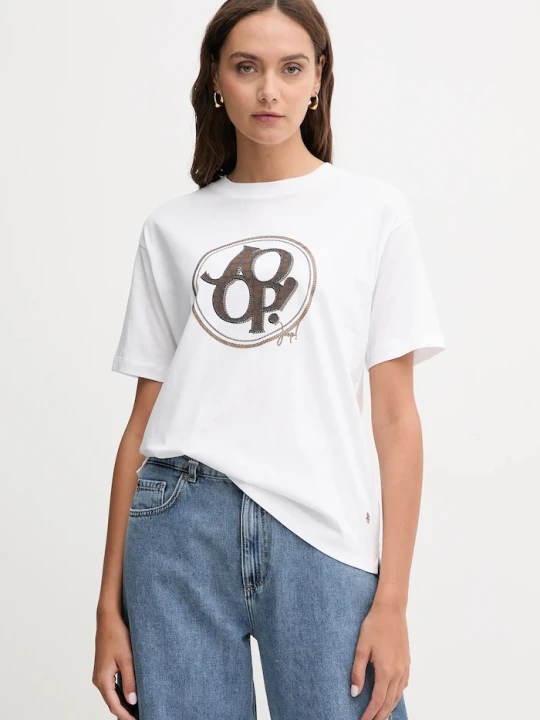 Zdjęcie produktu Joop! t-shirt bawełniany biały