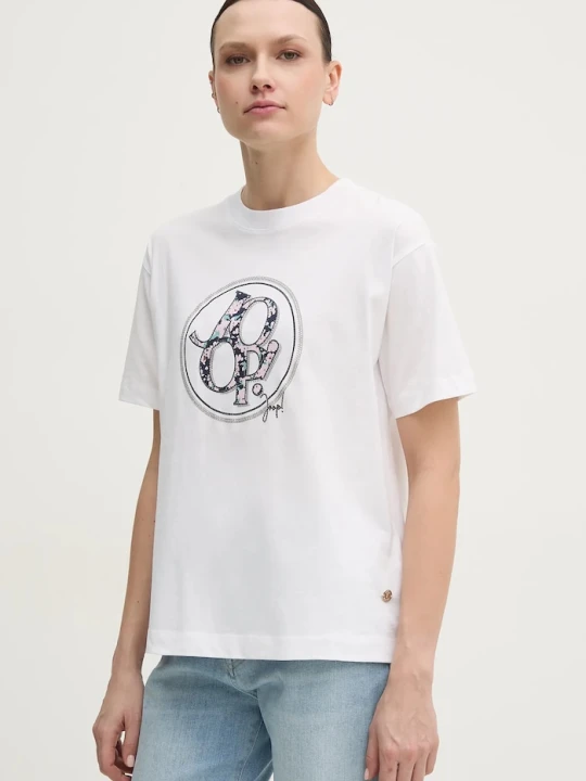 Zdjęcie produktu Joop! t-shirt bawełniany biały
