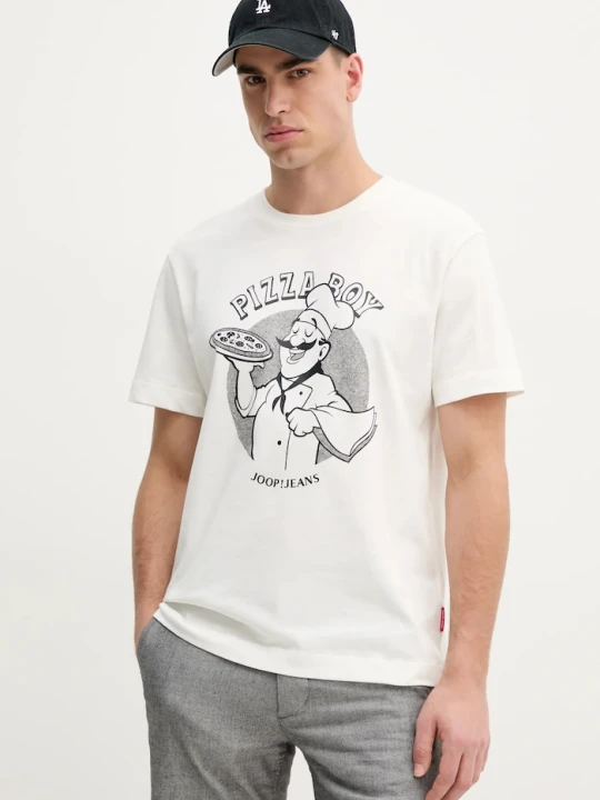 Zdjęcie produktu Joop! t-shirt bawełniany biały