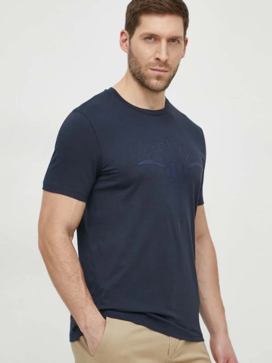 Zdjęcie produktu Joop! t-shirt bawełniany Alerio granatowy