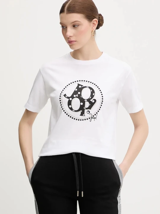 Zdjęcie produktu Joop! t-shirt bawełniany biały