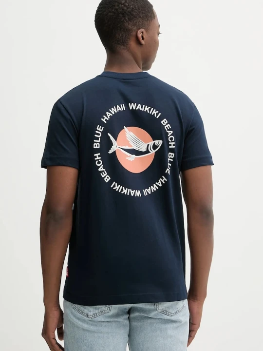 Zdjęcie produktu Joop! t-shirt bawełniany granatowy
