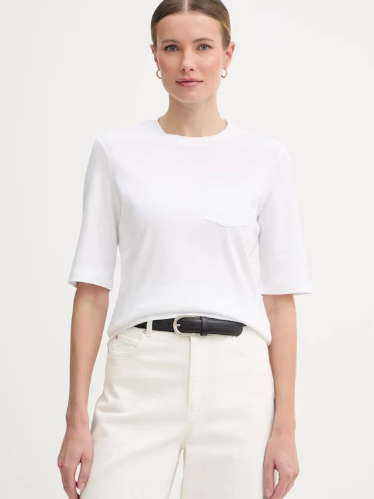 Zdjęcie produktu Joop! T-shirt damski bawełniany biały