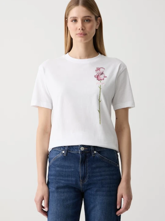 Zdjęcie produktu Joop! T-shirt damski bawełniany biały