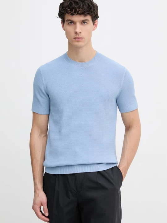 Zdjęcie produktu Joop! T-shirt męski bawełniany niebieski