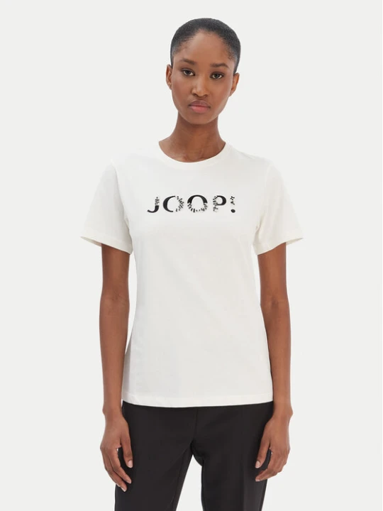 Zdjęcie produktu JOOP! T-Shirt Tanna 30100842 Écru Regular Fit Kremowy