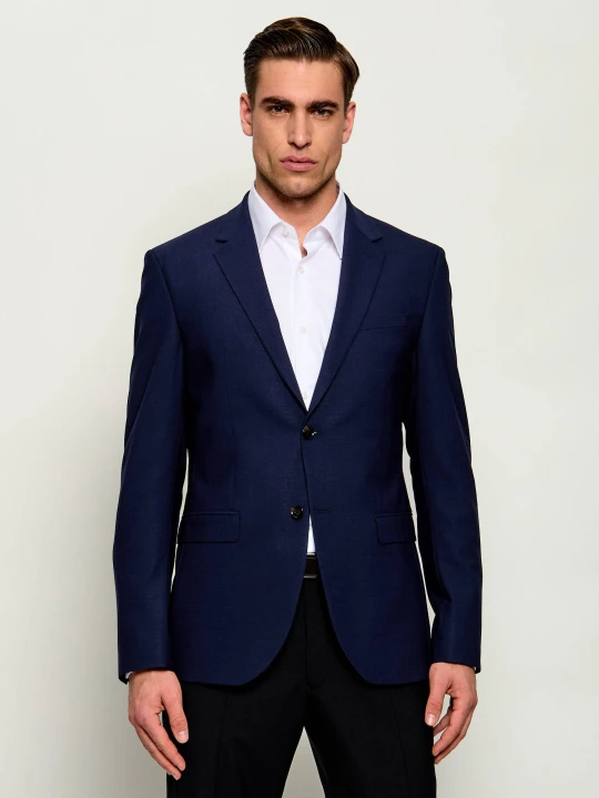 Zdjęcie produktu Joop! Wełniana marynarka Damon | Extra slim fit granatowy