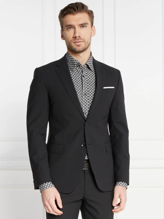 Zdjęcie produktu Joop! Wełniana marynarka Herby | Slim Fit czarny