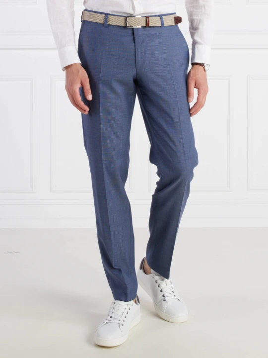 Zdjęcie produktu Joop! Wełniane spodnie | Slim Fit niebieski