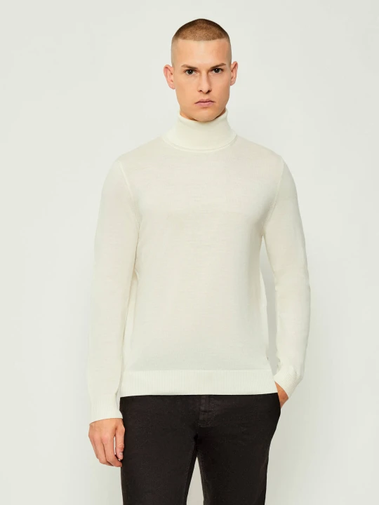 Zdjęcie produktu Joop! Wełniany golf Donte | Modern fit ecru