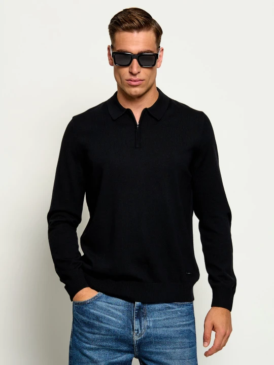 Zdjęcie produktu Joop! Wełniany sweter Dondor | Modern fit czarny