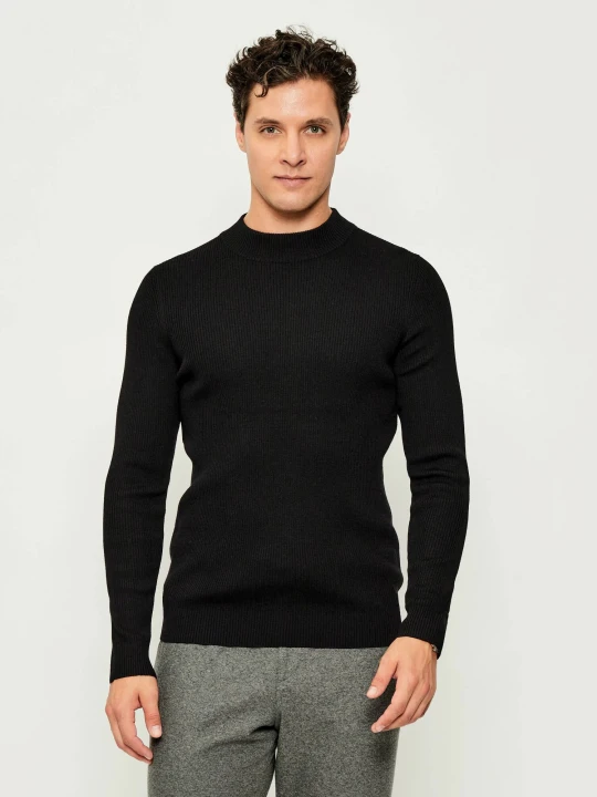 Zdjęcie produktu Joop! Wełniany sweter Donteo | Modern fit czarny
