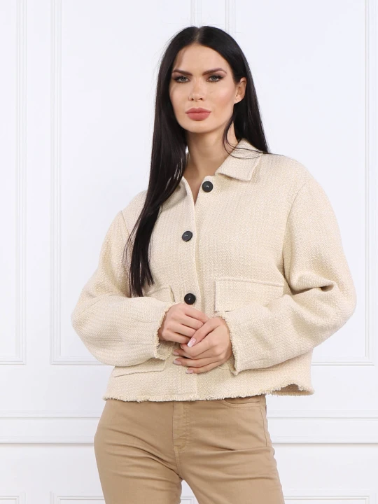 Zdjęcie produktu Joop! Żakiet | Relaxed fit kremowy