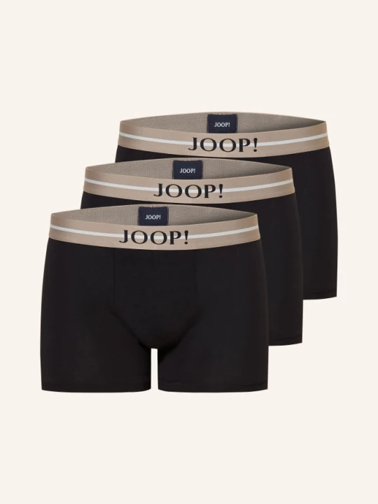 Zdjęcie produktu Joop! Zestaw 3 Par Bokserek schwarz CZARNY