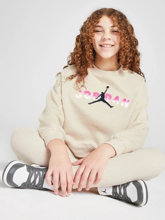 Zdjęcie produktu Jordan Bluza G Crew Lt G beżowy