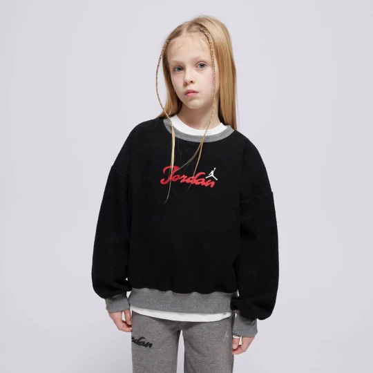 Zdjęcie produktu Jordan Bluza Jdg Meta-Enchantment Cozy Crew Girl czarny