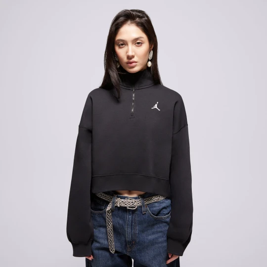Zdjęcie produktu Jordan Bluza Rozpinana W Brooklyn Fleece 1 / 4 Zip czarny
