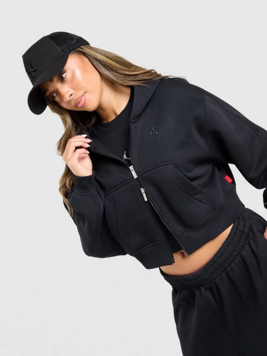 Zdjęcie produktu Jordan Bluza Rozpinana Z Kapturem W J Brk Flc Crp czarny