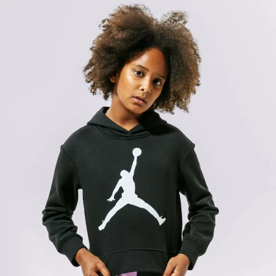 Zdjęcie produktu Jordan Bluza Z Kapturem Jdg Jumpman Core Po Girl czarny