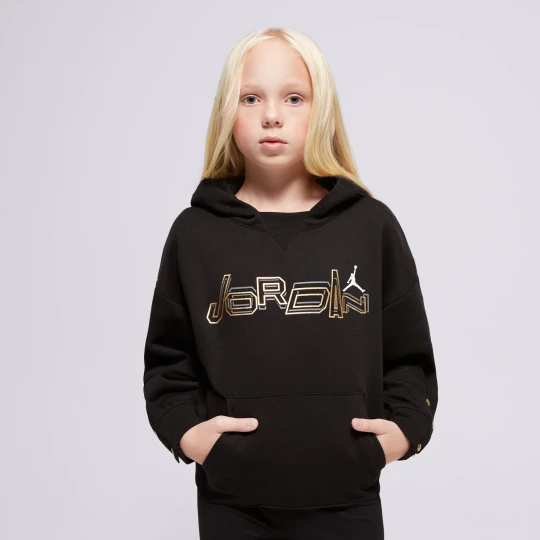 Zdjęcie produktu Jordan Bluza Z Kapturem Take Flight Snap Girl czarny