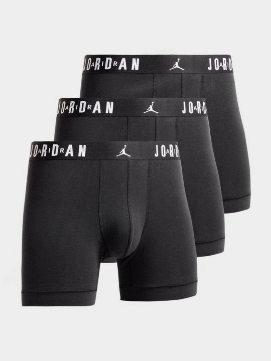 Zdjęcie produktu Jordan Bokserki Flight Cotton Core 3Pk Bb czarny