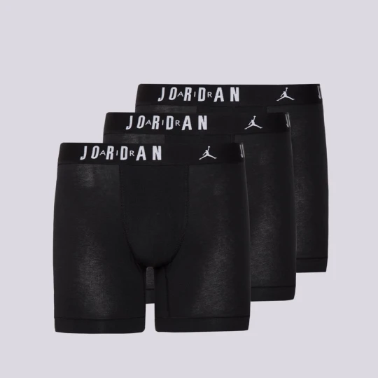 Zdjęcie produktu Jordan Bokserki Flight Cotton Core 3Pk Bb czarny