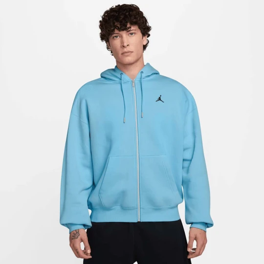 Zdjęcie produktu Brooklyn Fleece Oversized Full-Zip Hoodie Jordan niebieski