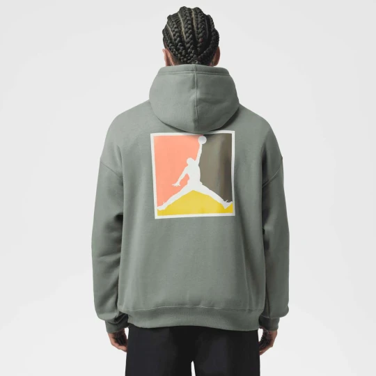 Zdjęcie produktu Brooklyn Graphic Hooded Pullover Jordan zielony