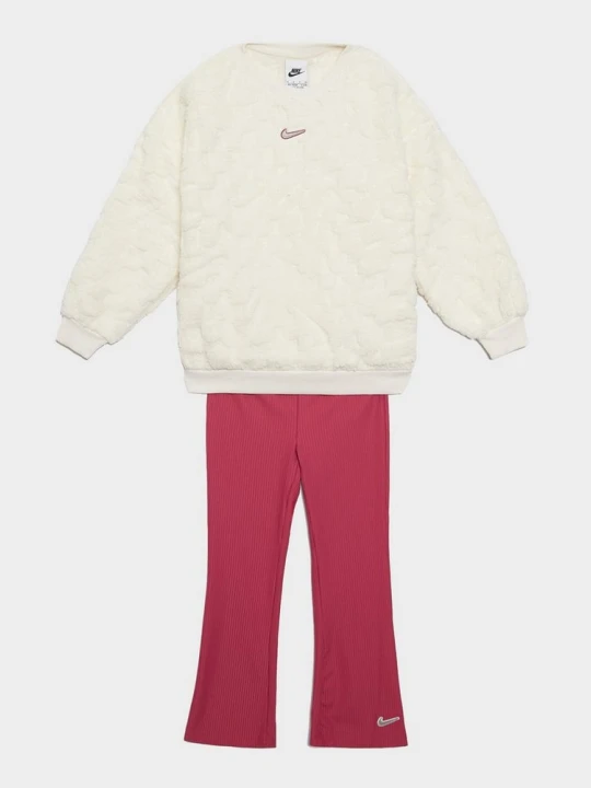 Zdjęcie produktu Nike Komplet Nkg Cozy Flare Leg Set różowy