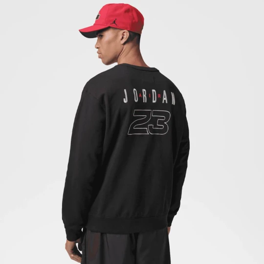 Zdjęcie produktu Flight Fleece Crew Neck Jordan czarny