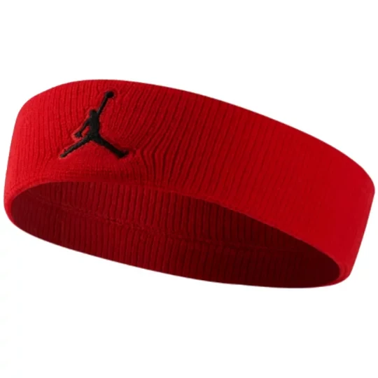 Zdjęcie produktu Jordan Jumpman Headband JKN00-605, Unisex, Czerwone, opaski na głowę, nylon, rozmiar: One size