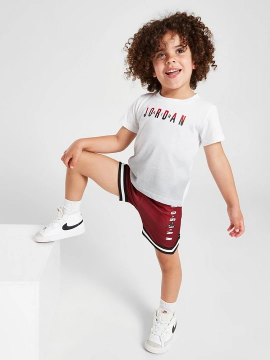 Zdjęcie produktu Jordan Komplet T-Shirt&szorty Jumpman Fade biały