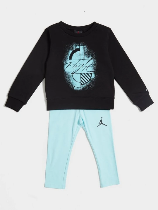 Zdjęcie produktu Jordan Komplet Jdg Wj Brooklyn Flc Leeging Se czarny