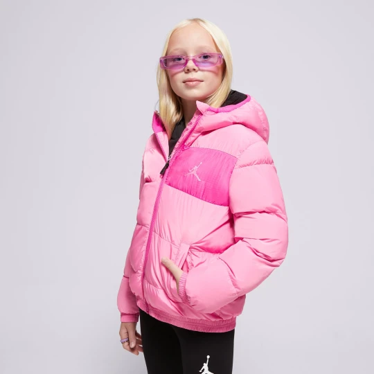 Zdjęcie produktu Jordan Kurtka Zimowa Essential Midweight Puffer Girl różowy