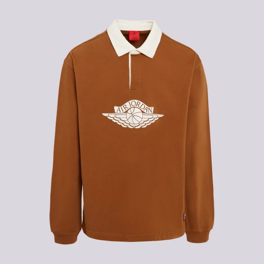 Zdjęcie produktu Jordan Polo M J Flt Ess Rugby Top brązowy