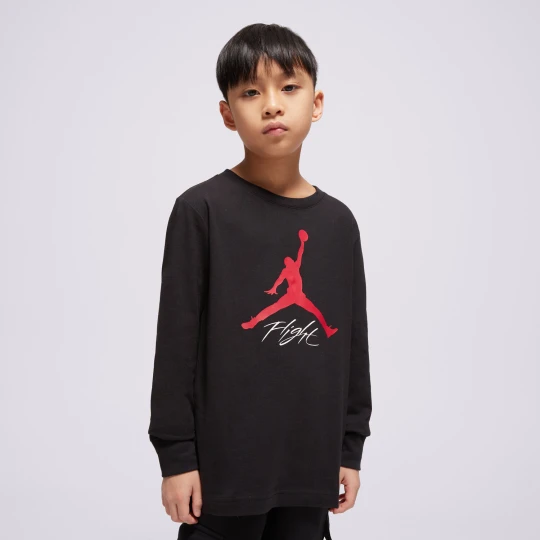 Zdjęcie produktu Jordan T-Shirt Jdb Baseline Flight Ls Tee Boy czarny
