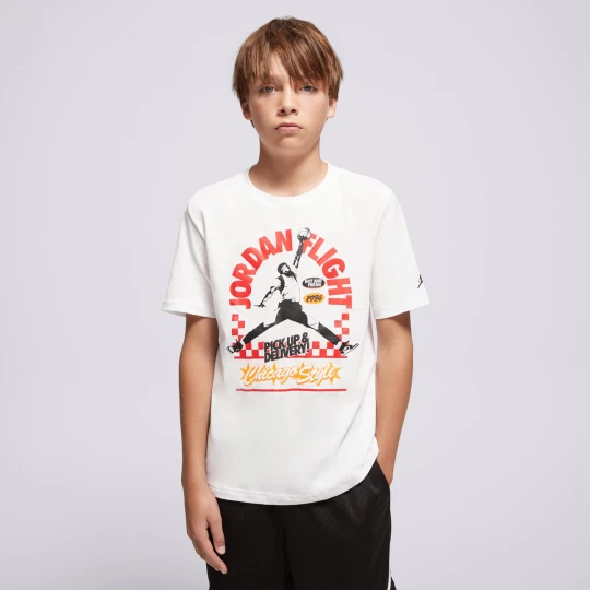 Zdjęcie produktu Jordan T-Shirt Jdb Mjp Shop Tee Ss-Tee Boy biały