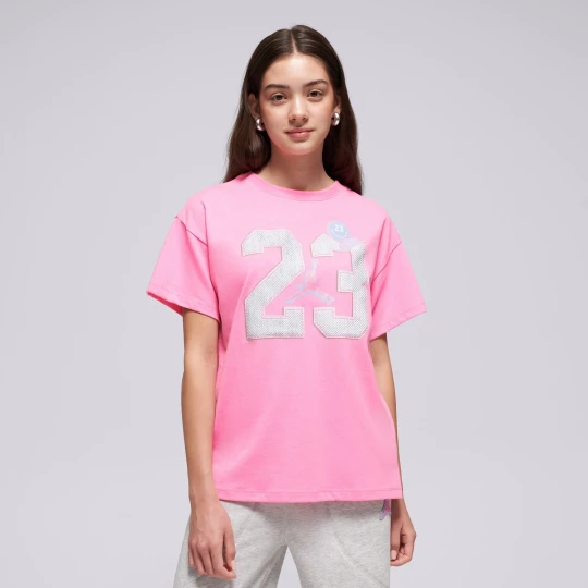 Zdjęcie produktu Jordan T-Shirt Jdg Blue Jeans & Bling Ss Tee Girl różowy