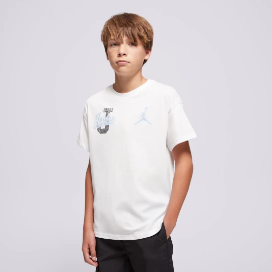 Zdjęcie produktu Jordan T-Shirt Distressed Colligiate G biały