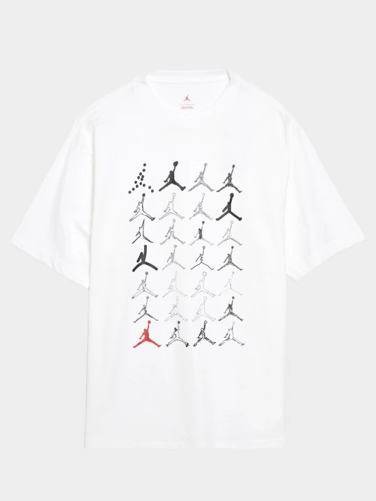 Zdjęcie produktu Jordan T-Shirt M J Brk Nc Logo Gfx Ss Crw biały